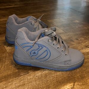 Heelys Charcoal and Blue Kids Sneakers